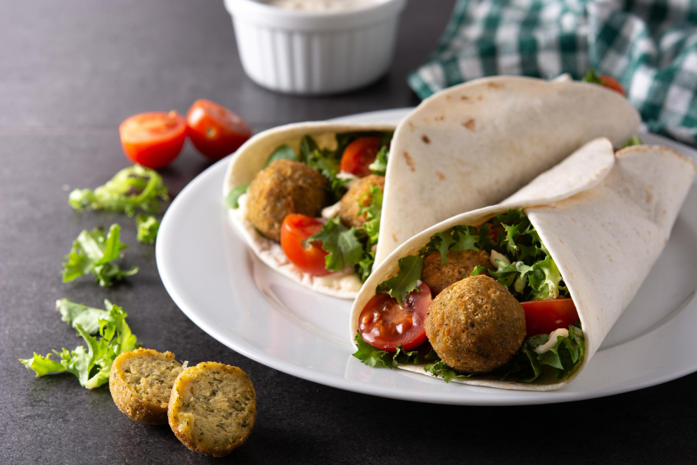 Falafel Wrap Veggie